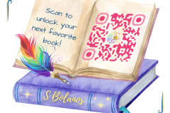 Pastel Green and Violet Watercolor Illustrated Floral Greeting Birthday Card - 2